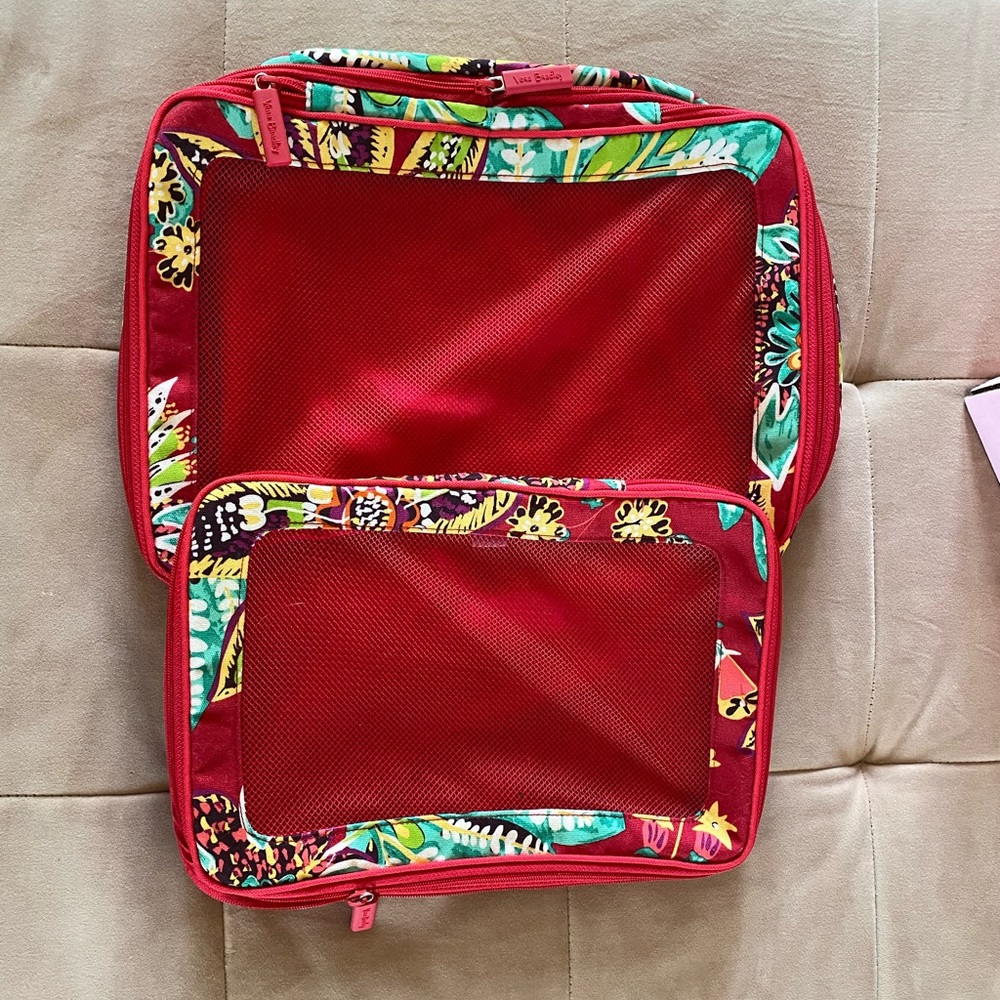 COPY - Vera Bradley Packing Cubes in Rumba